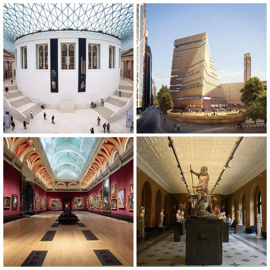 在伦敦生活久的人都知道,这座城市里有"四大":大英博物馆,泰特现代