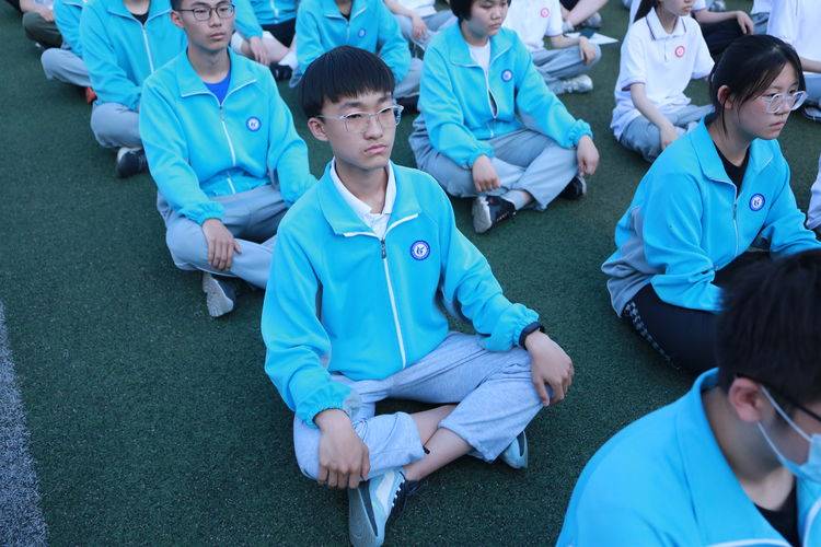 枣庄十五中举行2021届中考动员会