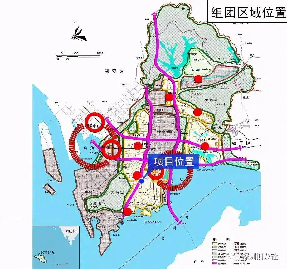 该项目位于深圳市南山区粤海街道南油片区,紧临城市主干道东滨路.