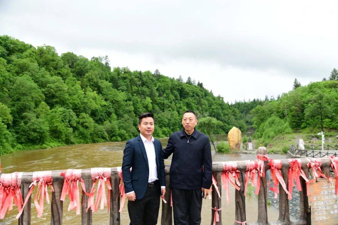 力方集团赴老黑河遗址考察,科技赋能长白山红色文化产业发展_曹树清