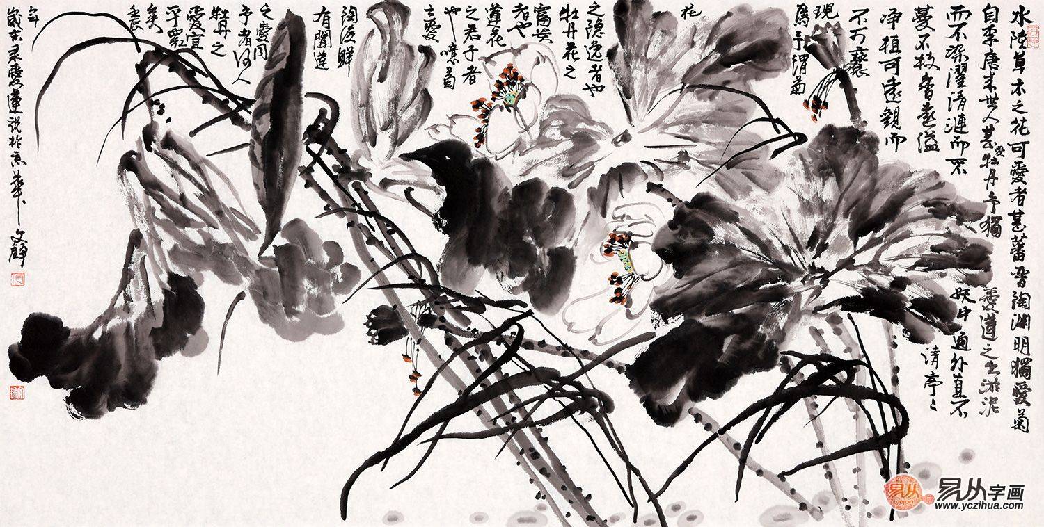 当代写意花鸟画佳作欣赏品味新时代的花鸟意趣