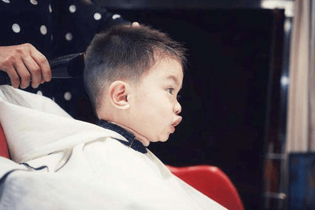 男宝宝满月头发型图片图片