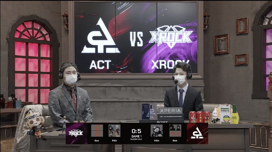 pick|第五人格2021IVL夏季赛常规赛 ACT vs XROCK 第一局