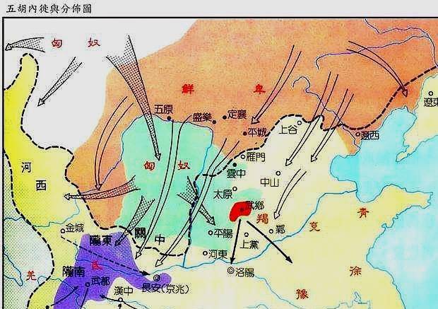 南北朝人口_南北朝之北朝 最乱的时期五个朝代共195年27帝,在位最