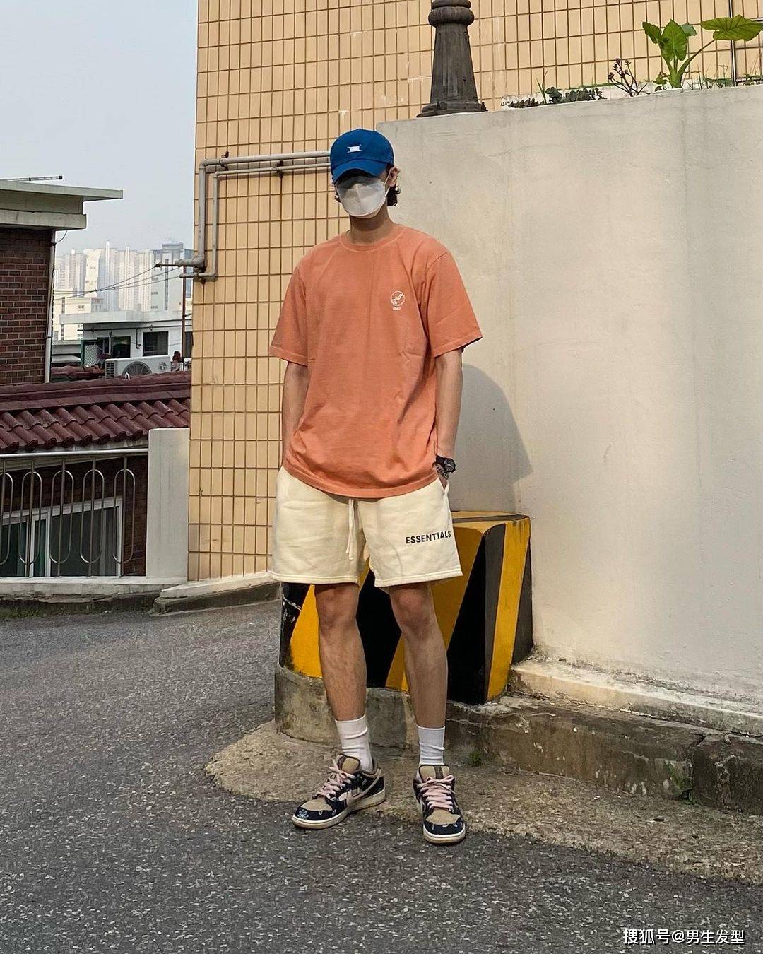 原创小个子男生穿搭模板,身高175cm的博主示范帅气穿法,潮流又有范