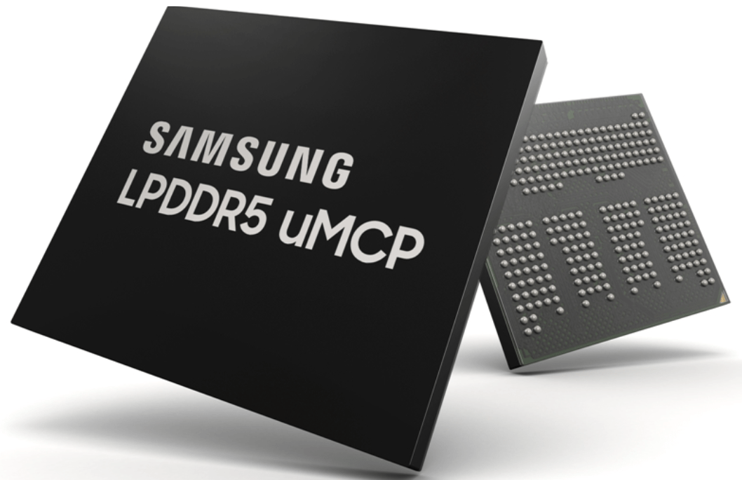 三星量产最新手机闪存解决方案 基于lpddr5和ufs的多芯片封装umcp
