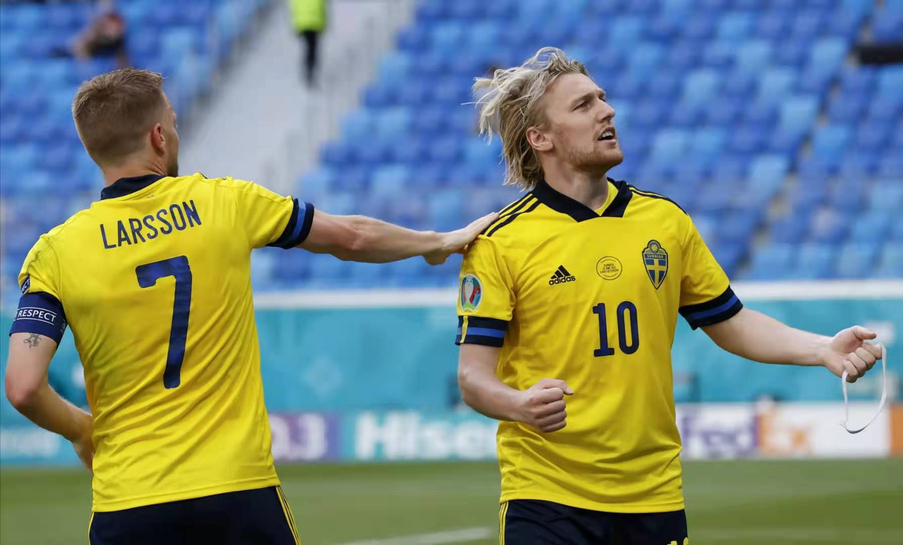 欧洲杯瑞典1:0斯洛伐克,福斯贝里点球制胜!