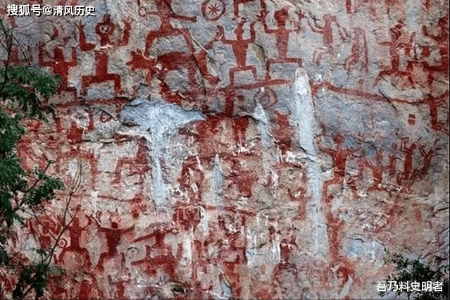 原创昆仑山发现万年岩画上面画有飞机图案史前文明是否存在