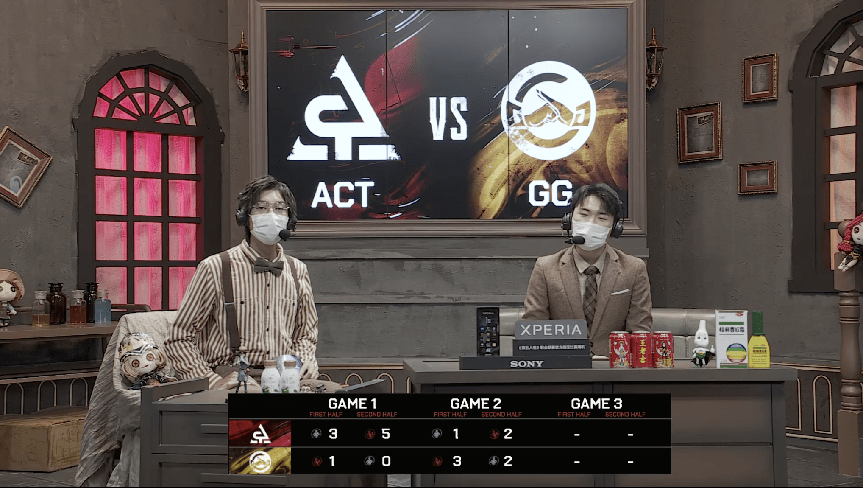 pick|第五人格2021IVL夏季赛常规赛 ACT vs GG 第二局 皮皮虾三抓ACT