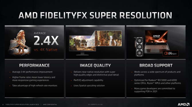 Super|大幅提升游戏帧数 AMD FidenlityFX Super Resolution技术解析