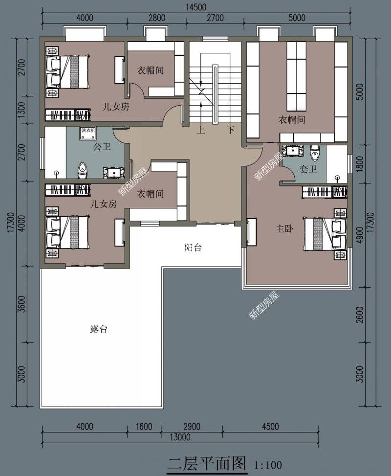 5套帶地下室的農村別墅圖紙第3套建的人最多最後一套顏值最高