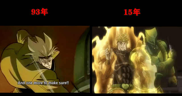 对比|动漫新老画风对比,宇宙战舰仿佛整容,鬼太郎毫无变化