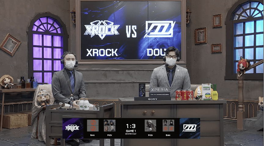 干扰|第五人格2021IVL夏季赛常规赛XROCK vs DOU5第一局