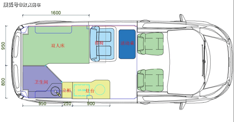 耐克萨斯新全顺b型房车新款布局上市了
