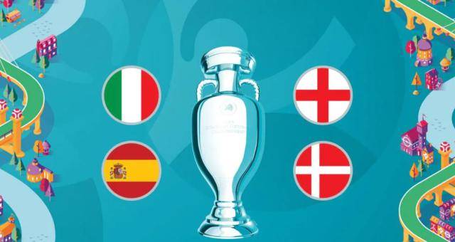 欧洲杯四强对阵&amp;赔率：英格兰仍是最大夺冠热门！_决赛