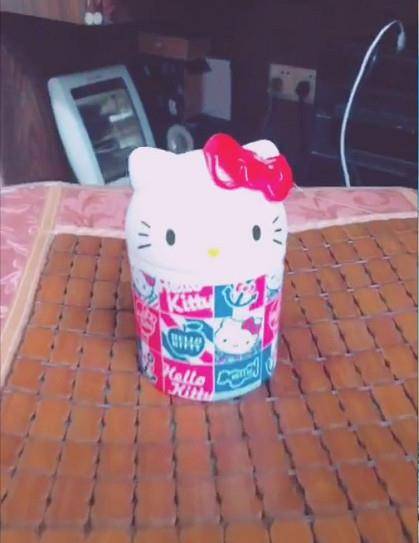 动画片|小加菲猫楚楚可怜爬出盒子，网友直呼萌化了：组团去偷猫要不要