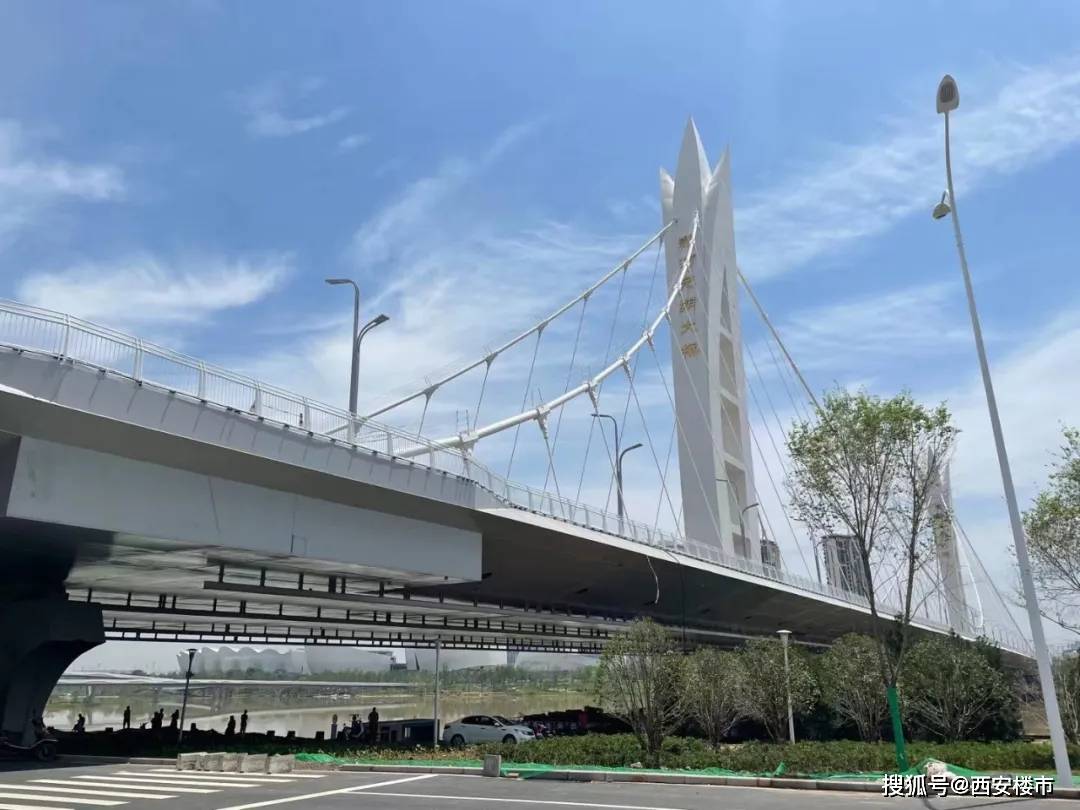 原创全运倒计时14号线通车西安奥体周边建成实景速览