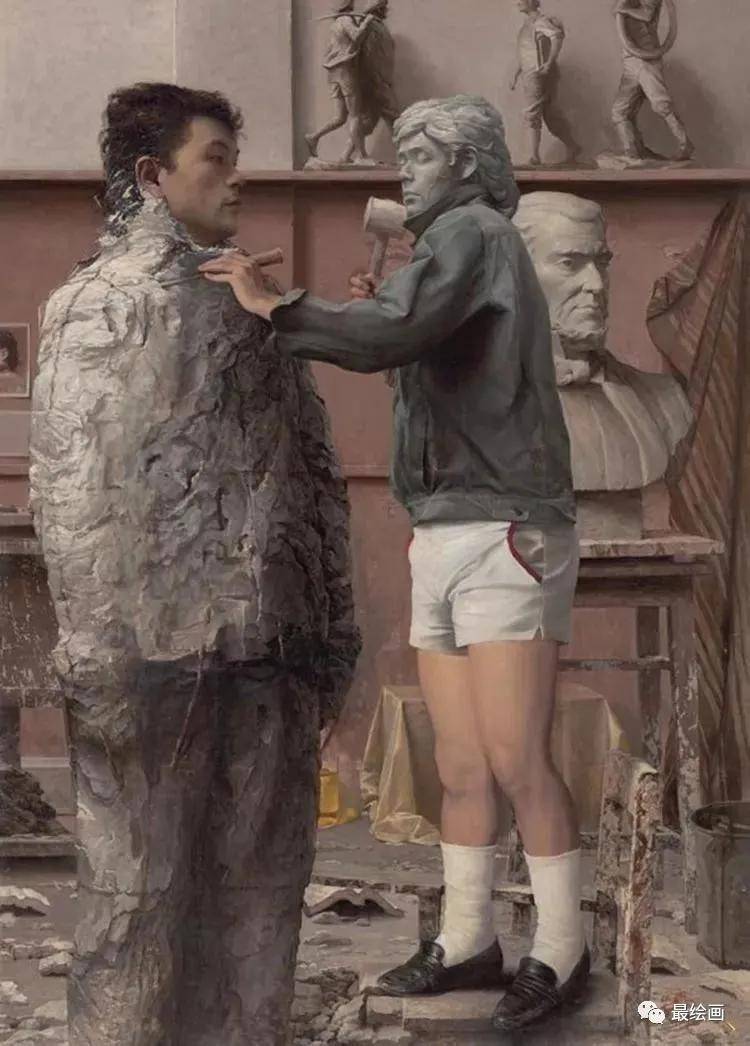 《我的梦系列》《我的梦系列》徐芒耀素描具像抽象结合,细腻写实技法