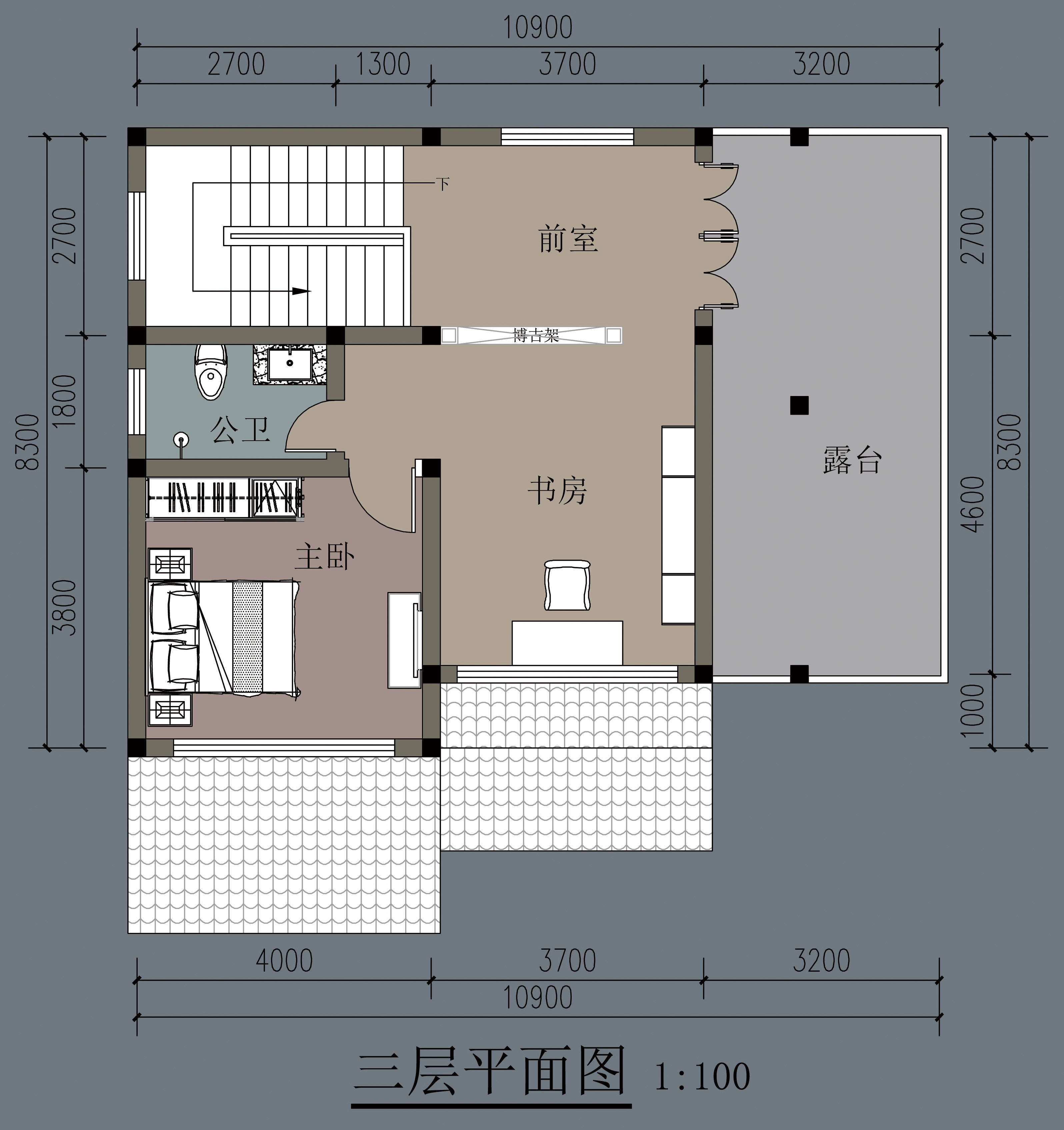 回農村給父母蓋養老房三兄弟各選了一套圖紙大家看看哪套好