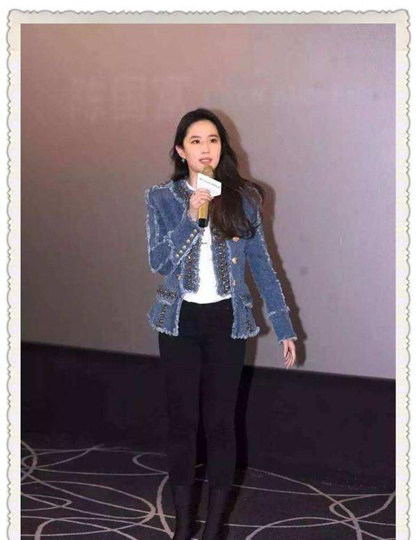 黑色|刘亦菲终于肯放过紧身裤了！一袭蓬蓬裙穿瘦20斤，还是那个刘天仙