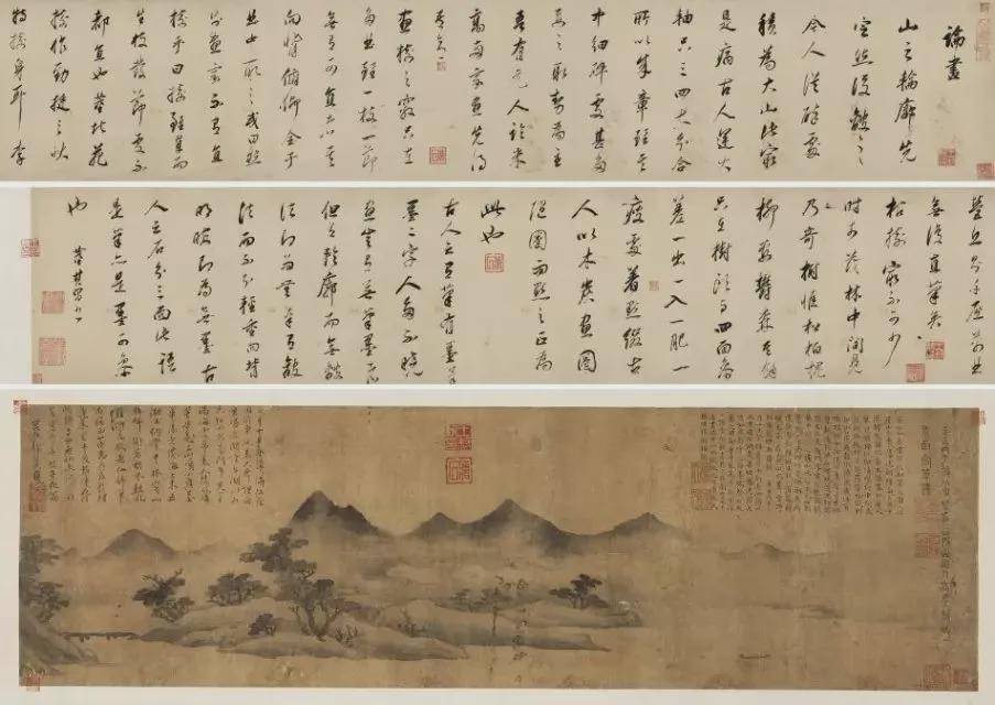 董其昌行书精品 论画 欣赏 古人