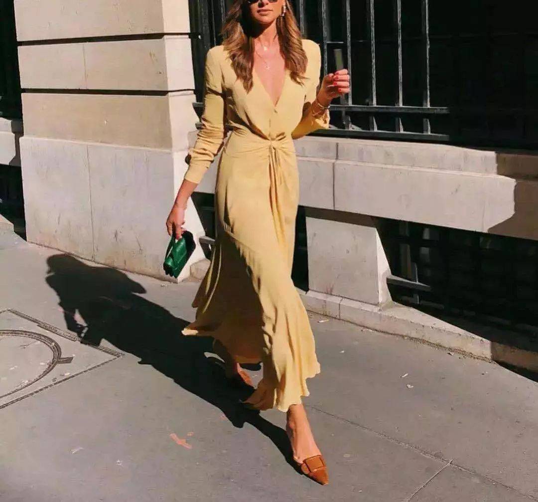 仙女|别再穿高跟鞋了，穿仙女裙＋平底鞋的你，时髦炸！