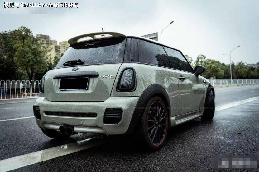 膜呗改色案例minicooper改色卡其绿色难道是本命色吗
