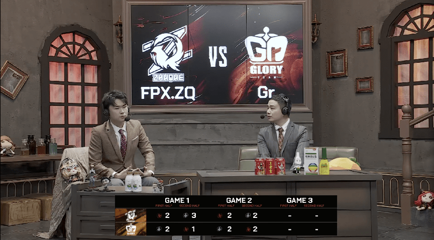 平局|第五人格2021IVL夏季赛常规赛FPX.ZQ vs Gr第二局