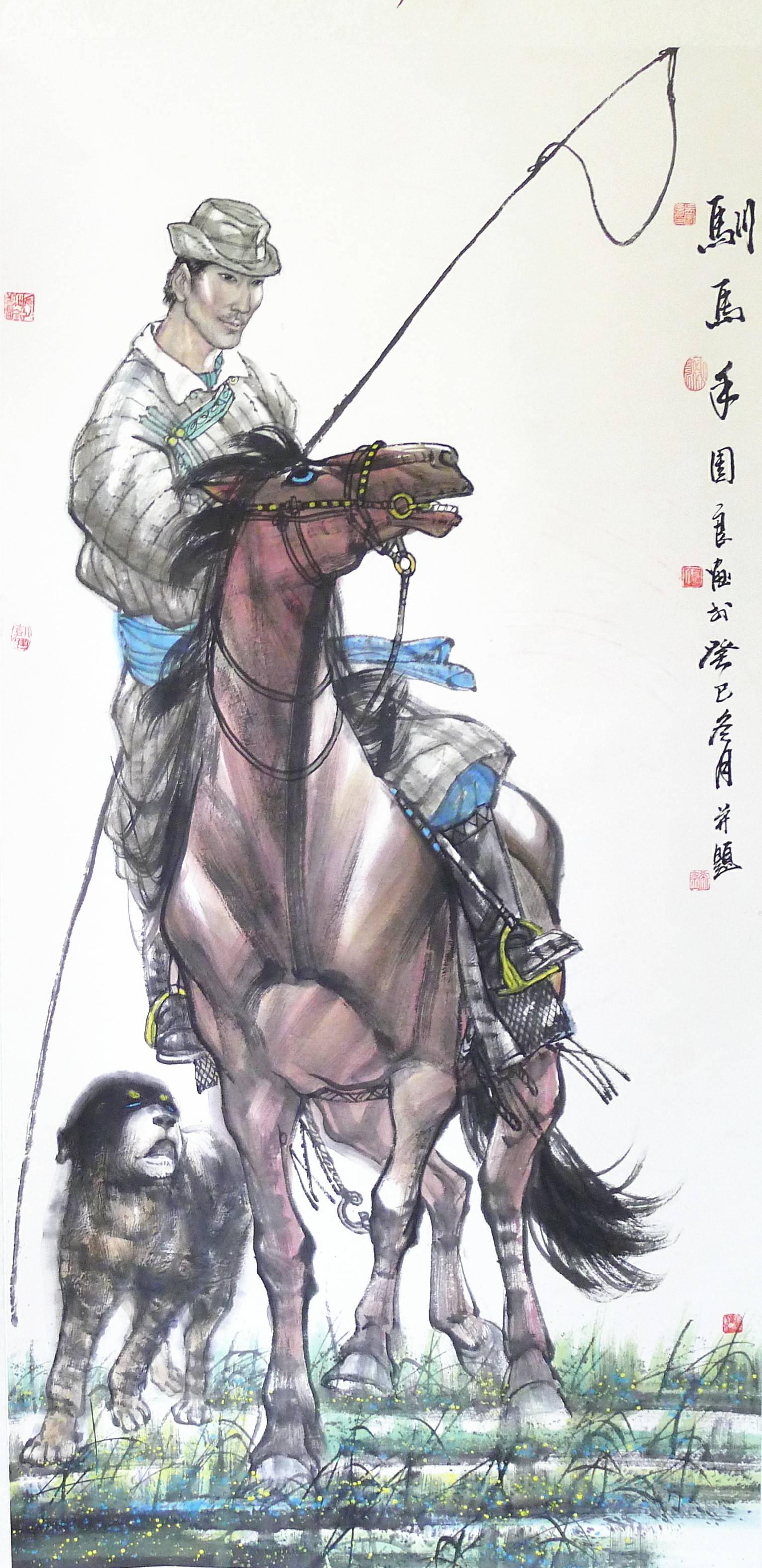 吴团良:立足中国画艺术本位去展示地域风情,形神兼顾_作品