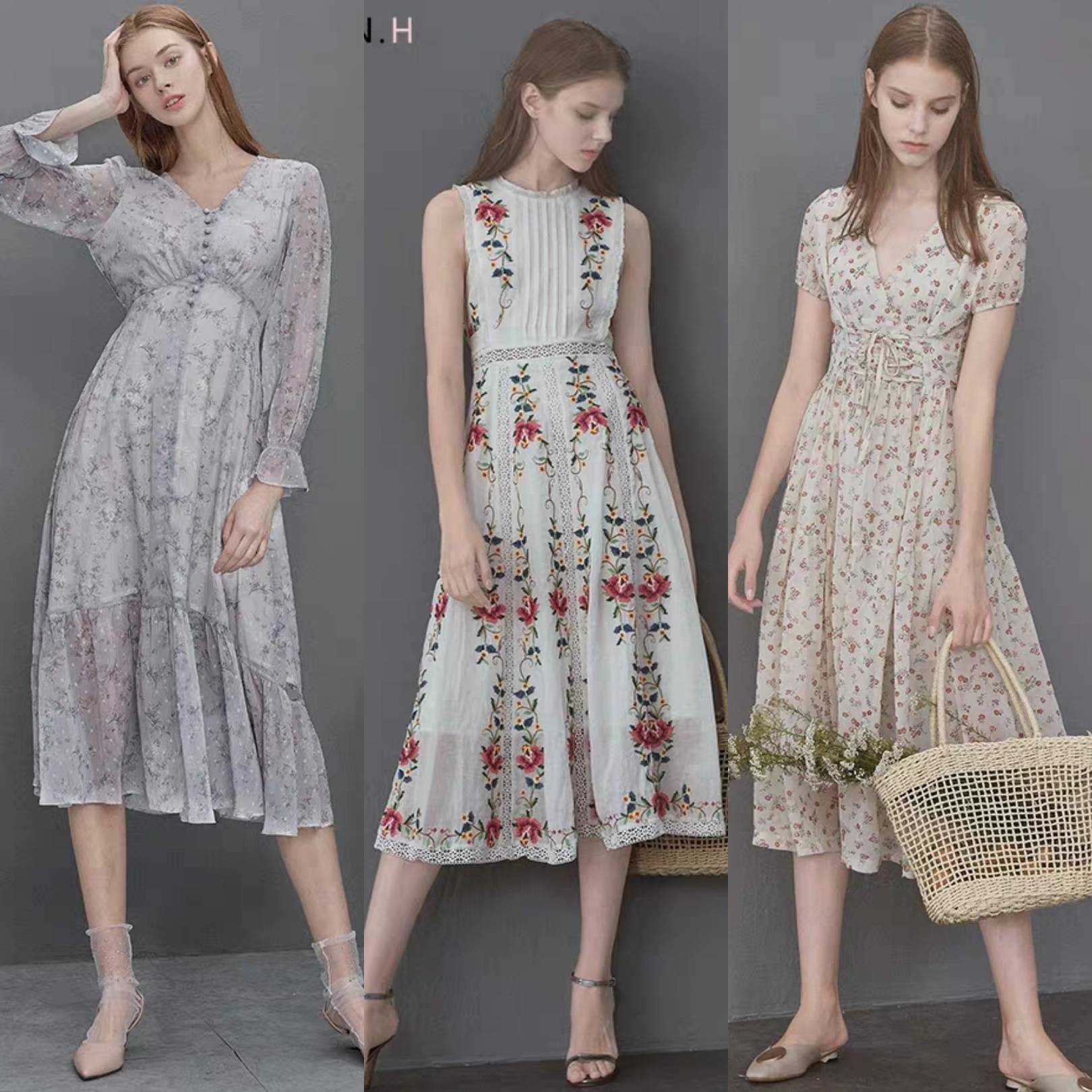 设计|开启夏日清新之旅，这些时尚优雅的连衣裙，pick一件搞定全身