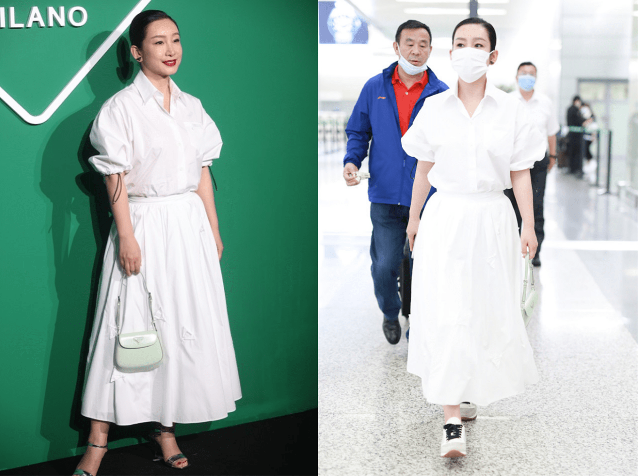 整体|秦海璐的气质太好了,烂大街的白衬衫都能穿得很好看,不扮嫩真美