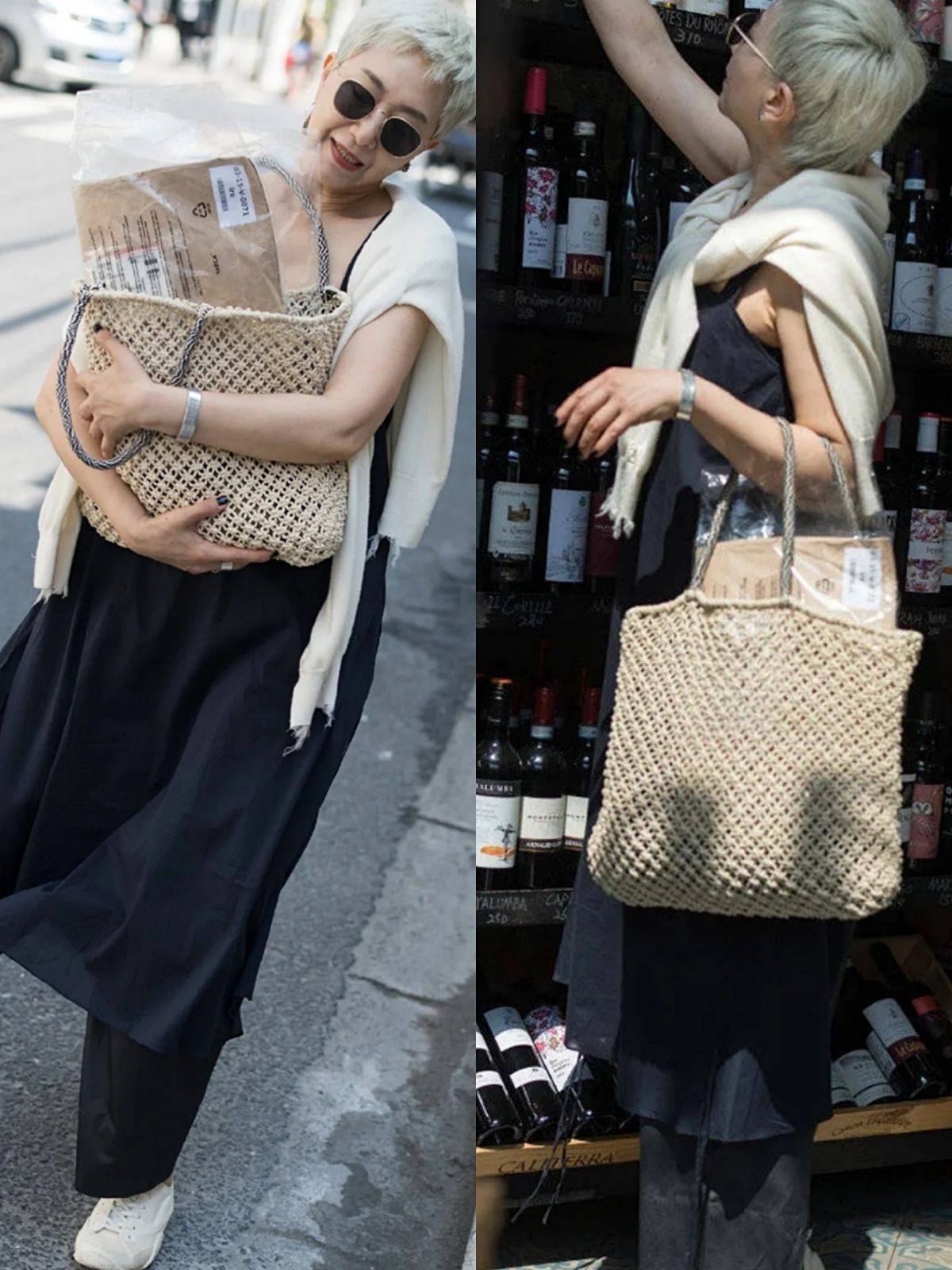 赢家|时尚无关年龄，60后“酷帅”奶奶成街拍常客，靠搭配成人生赢家