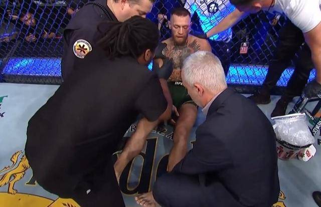 原创钻石tko嘴炮康纳嘴炮康纳脚踝疑似骨折这个结果你怎么看