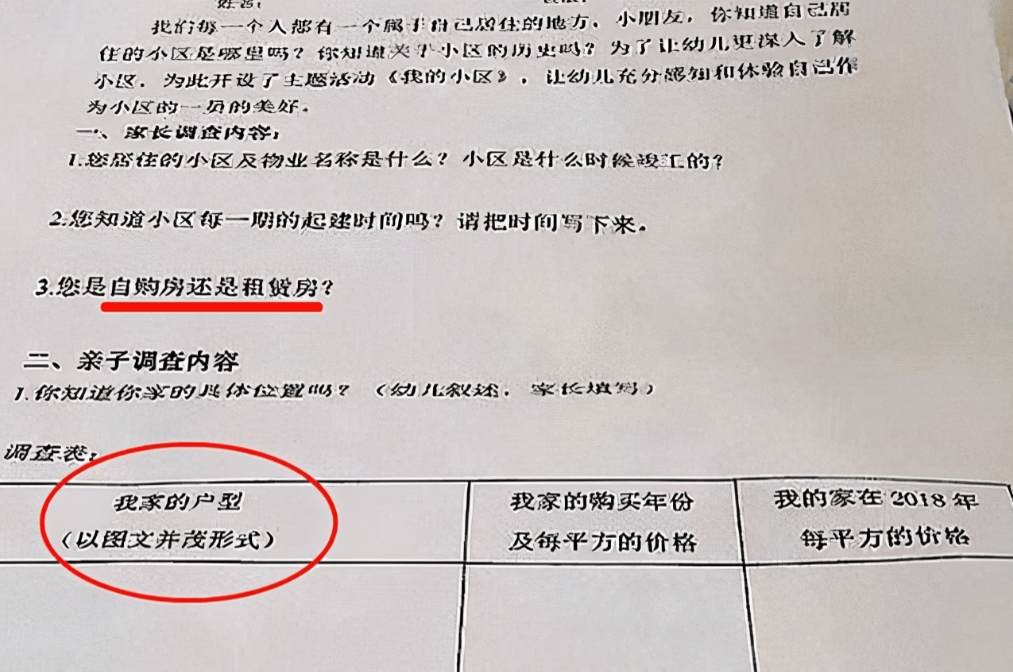 高招|幼儿园变相调查家庭背景，家长从容应对有高招，学生上学好似谍战