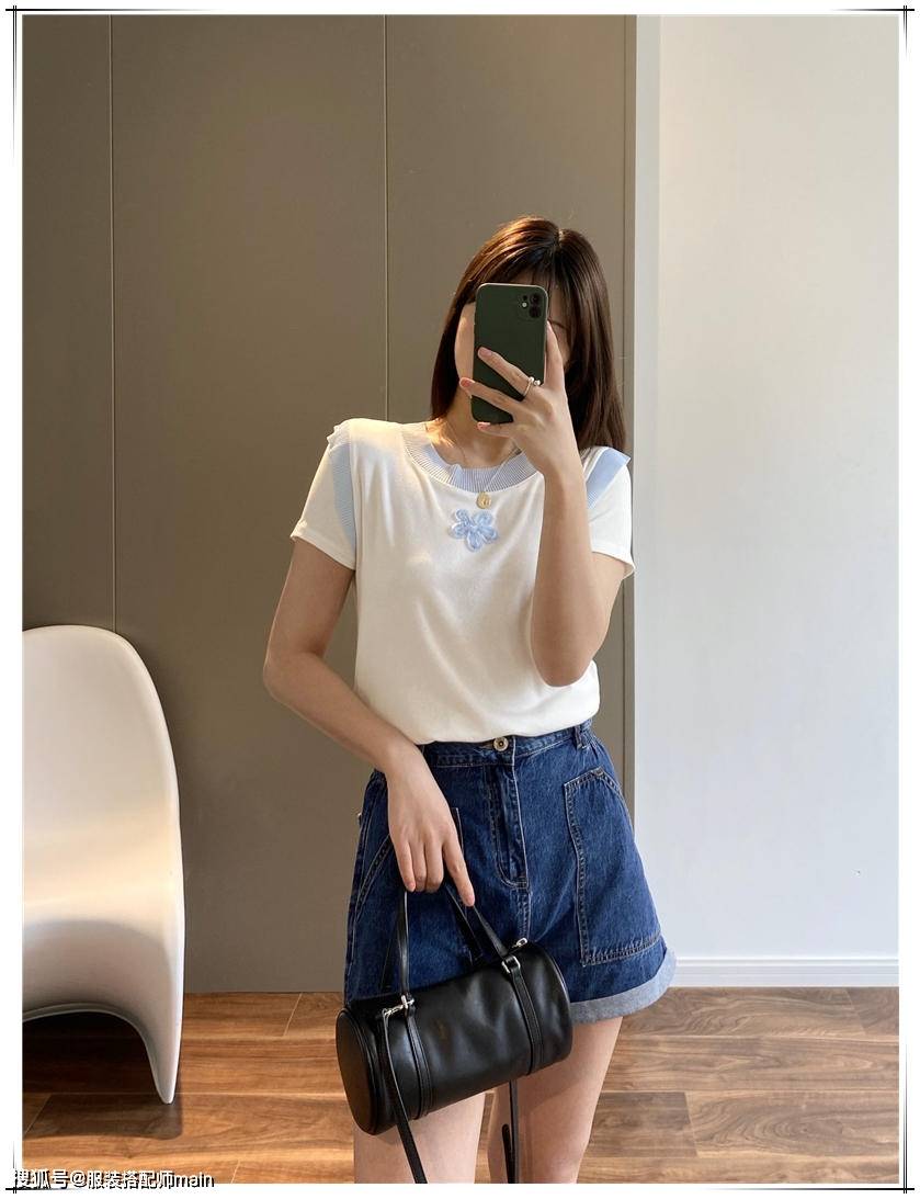 牛仔|到底是什么短裤，让90斤到140女生都爱不释手？