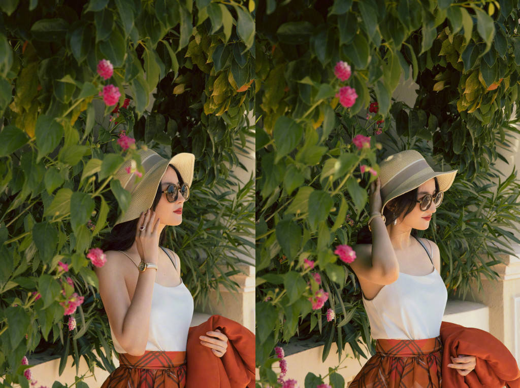 发型|刘亦菲就是会穿，一款西服搭配超短裙白T恤，大长腿实力抢镜