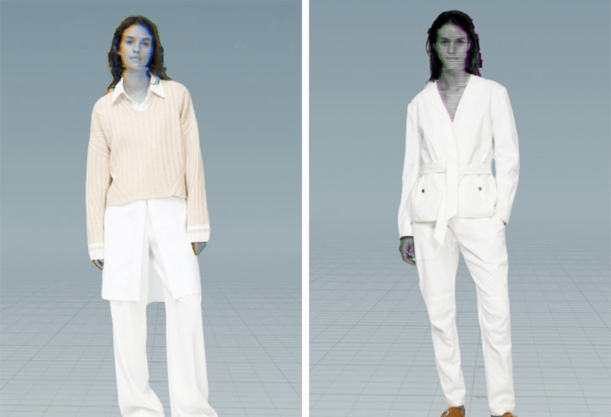 条纹|Rag & Bone 2021春夏，虚拟中的未来感，活力十足的纽约街头都市风