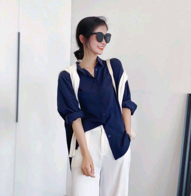 服装|日常穿搭可以很简约，但要清爽干净，穿上基础款也会很好看