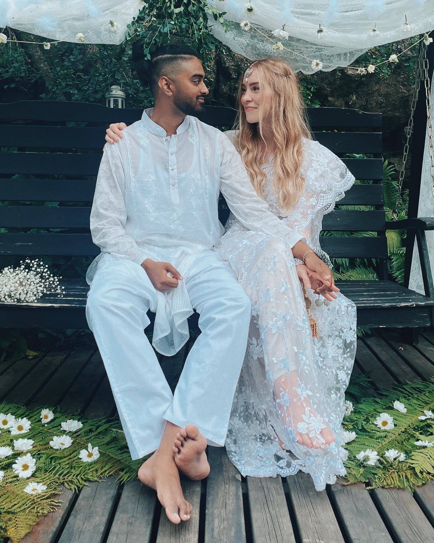 瑞典女歌手shy martin结婚了,丈夫是孟加拉裔瑞典创作歌手nirob islam