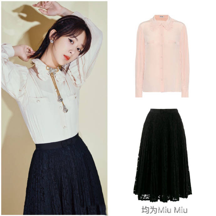 身材|杨紫终于高调,7千衬衫配1万半裙亮相首映礼,连换两造型抢尽风头