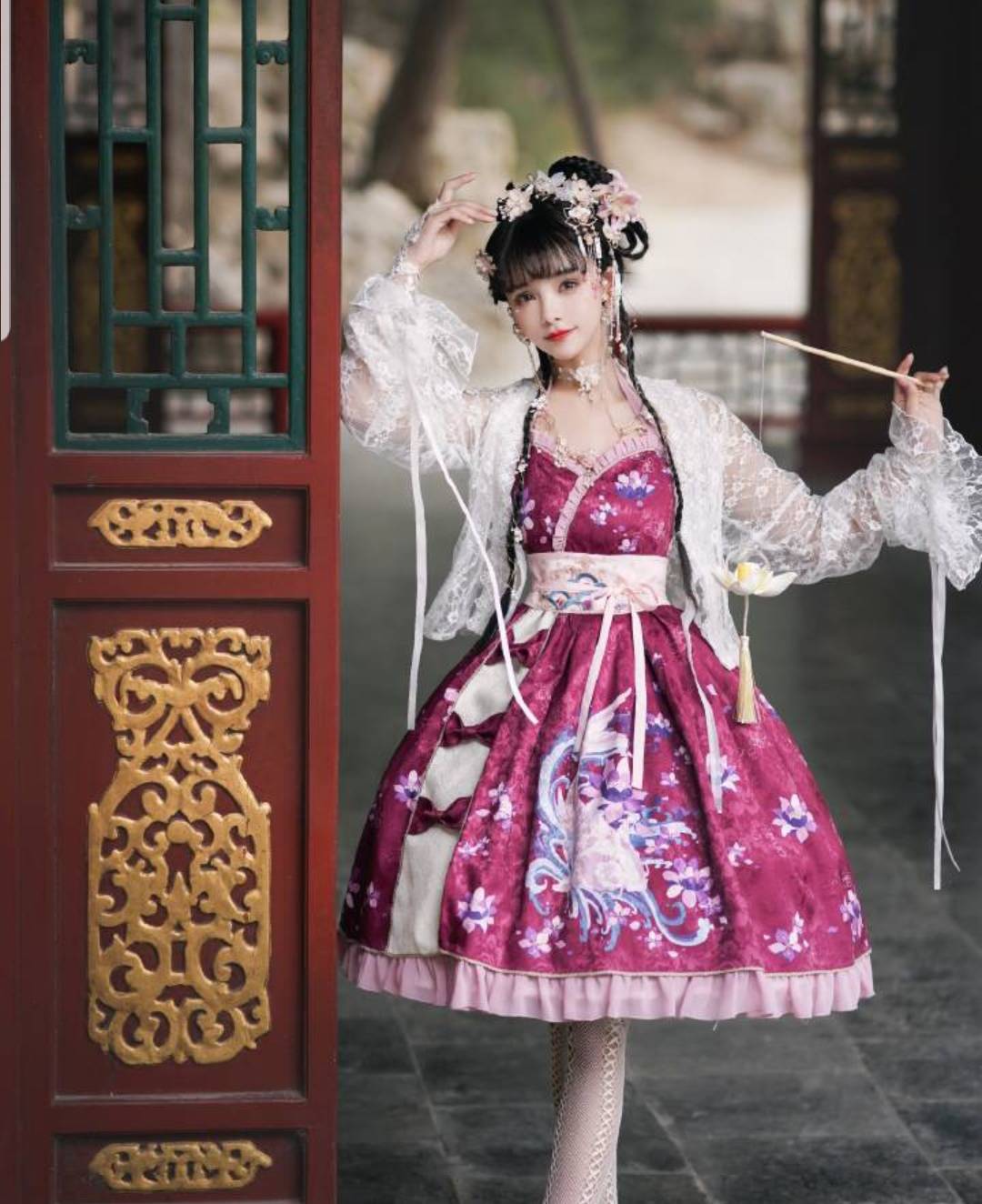 设计|你真的了解中华风Lolita吗？这3款中华风Lo裙让人美到叹息！