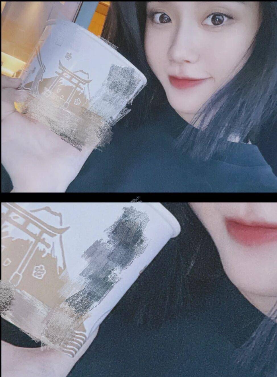 何猷君|奚梦瑶晒剪短发孕期自拍照片，对镜美食加餐胃口好。路人：厉害