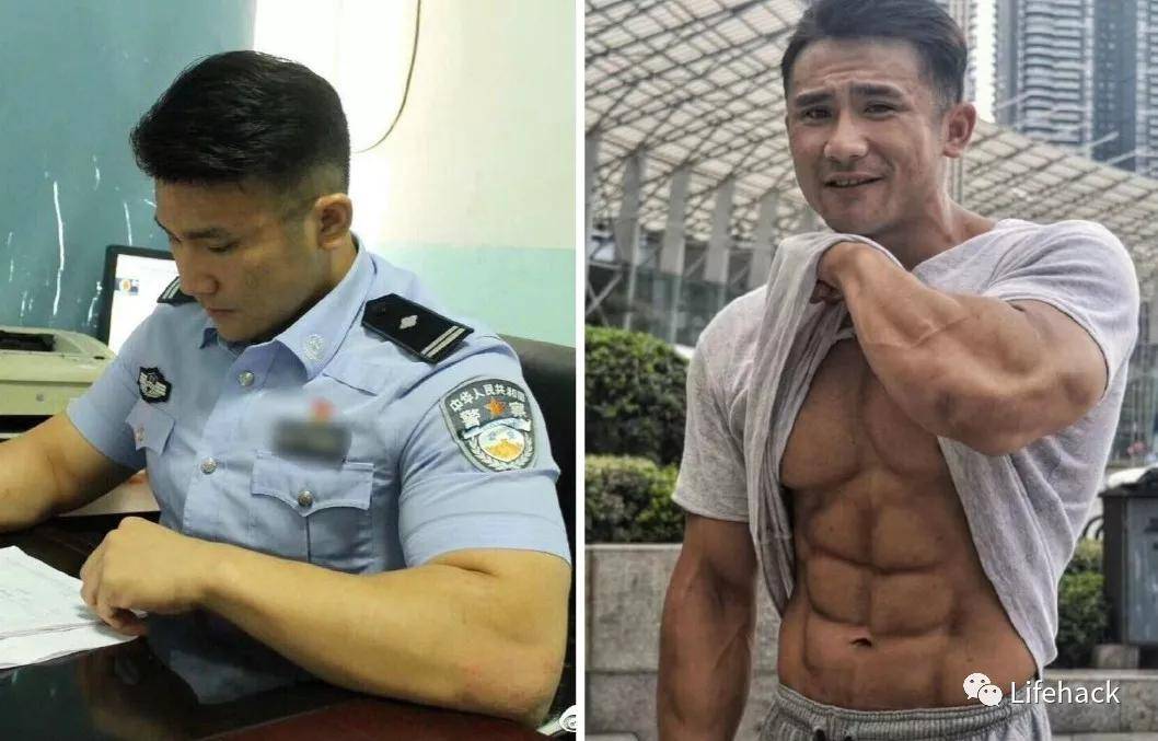 健美|39岁男警察身材照被曝光：撸铁15年成肌肉巨无霸，罪犯都不敢惹他