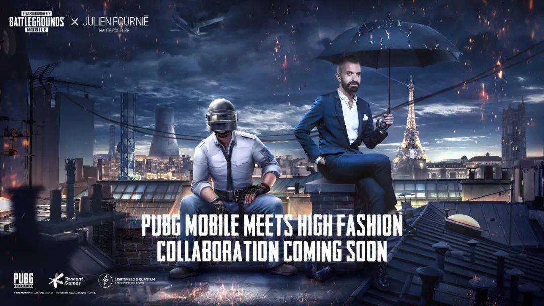 全球|华扬联众携手法国高定女装品牌Julien Fournié开展与PUBG MOBILE的合作