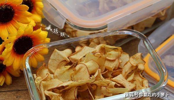 烤箱|宝贝最爱的苹果新吃法, 无添加又脆又甜嘎嘣响, 比买的划算多了