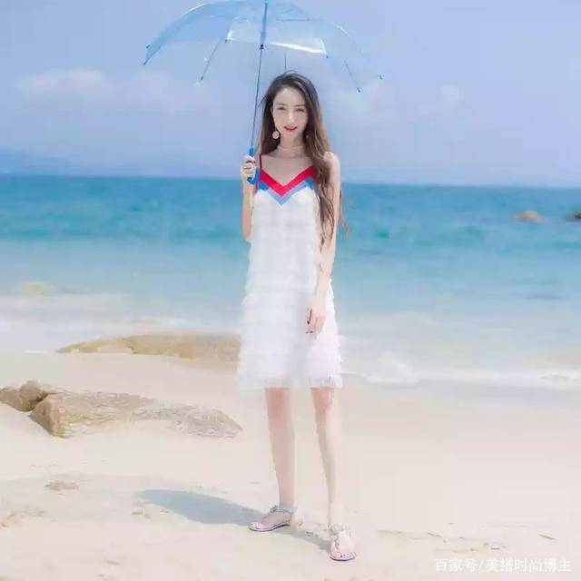 夏天|小个子气质端庄连衣裙，度假旅游必备