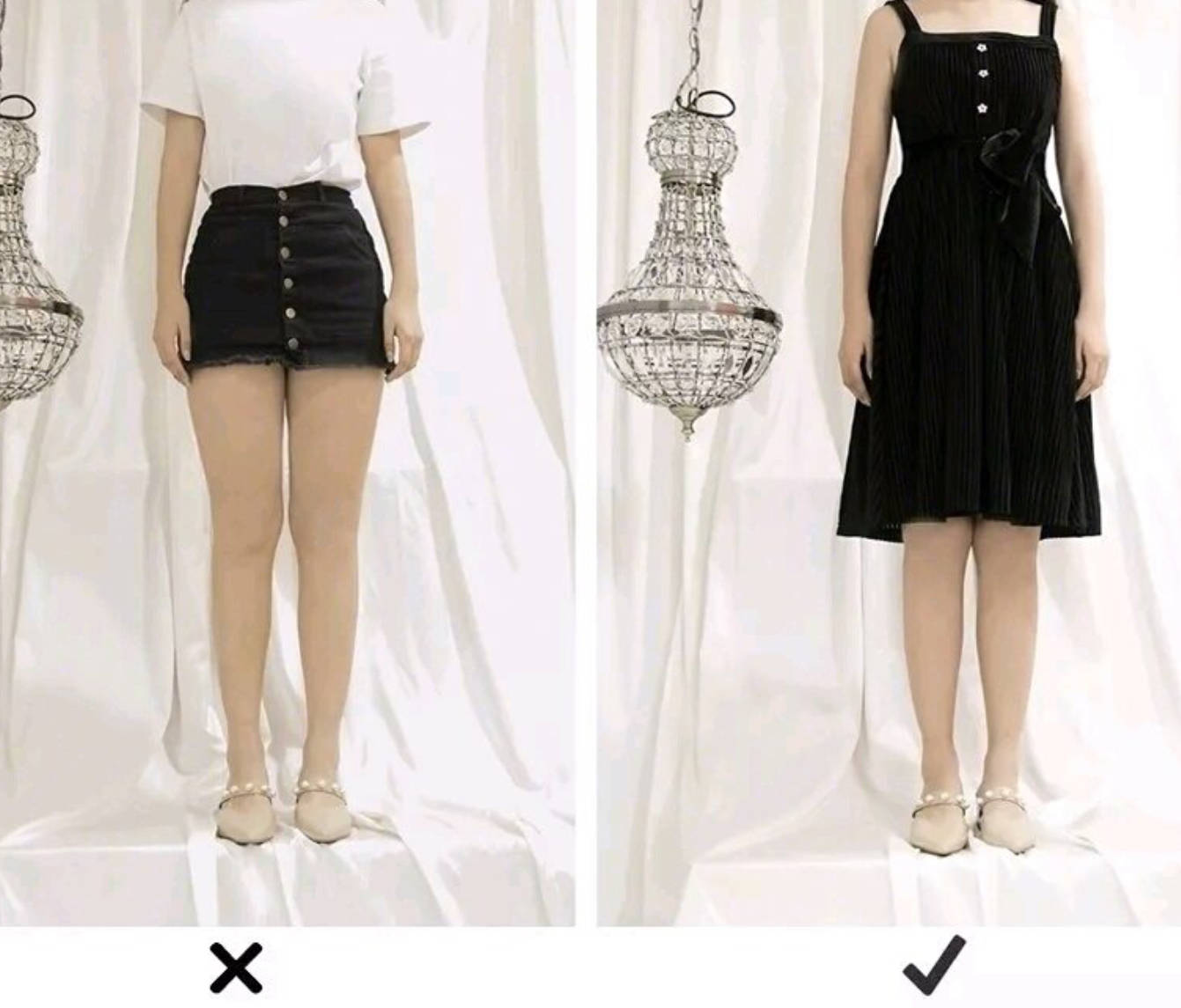 超短裙|身材不好的女人最好别穿这几款裙子,显矮又显胖,你的衣柜里有吗