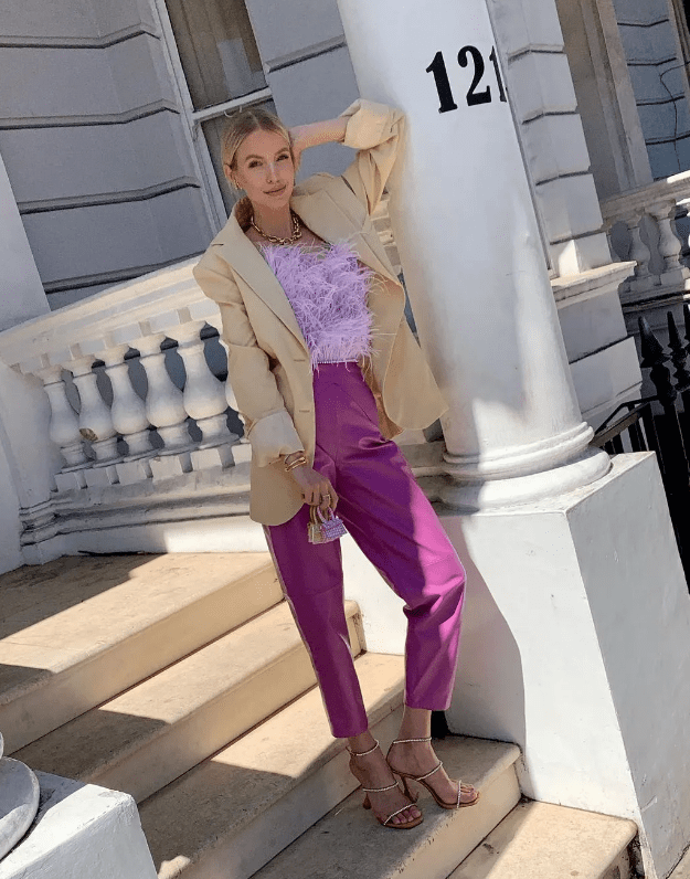 因为|紫色系夏日穿搭分享,你也是人间小葡萄呀~