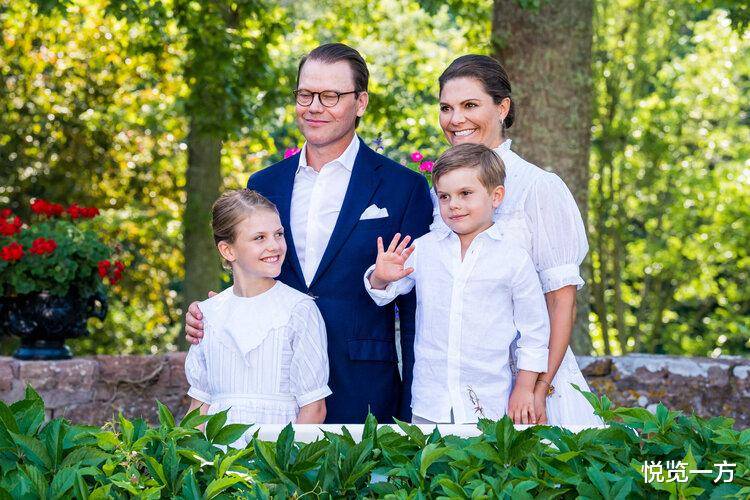 埃斯特拉|瑞典女王储维多利亚公主庆生 奥斯卡呆萌可爱 埃斯特拉似精灵