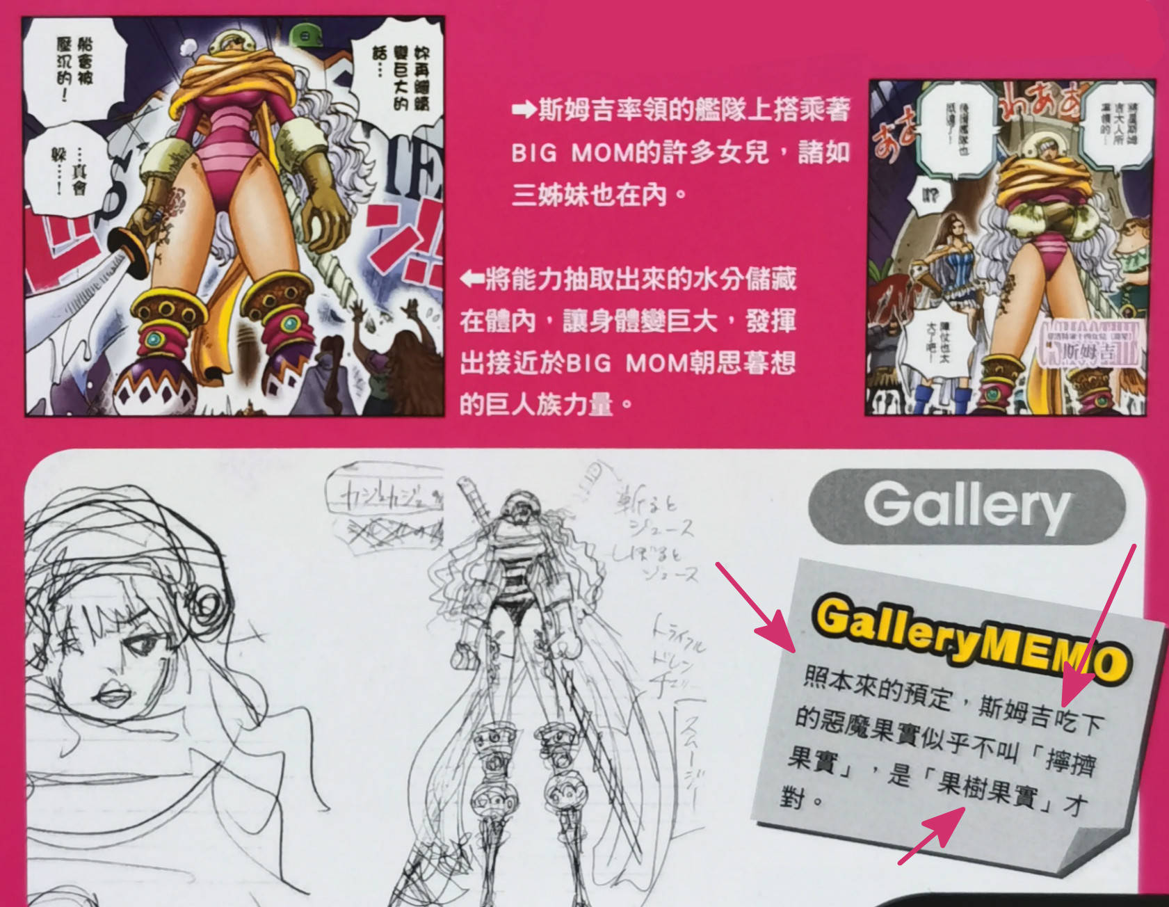 蜘蛛|海贼王官方情报：尾田承认斯慕吉实力强大，她的恶魔果实被修改过